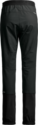 Schwarze Hose mit elastischem Bund und Logo am Bein. Schwarze Hose mit elastischem Bund und Logo am Bein.