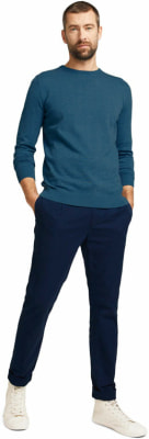 Tom Tailor Basic Crew Neck férfi pulóver