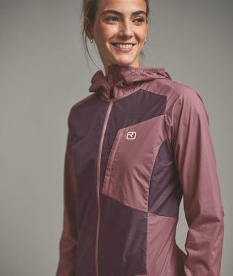 Ortovox Trace Windbreaker Wanderjacke mit Kapuze