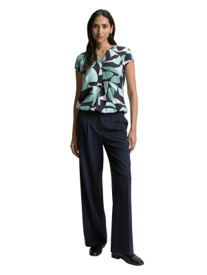 Tom Tailor TOM TAILOR Blouse Printed Női rövid ujjú blúz