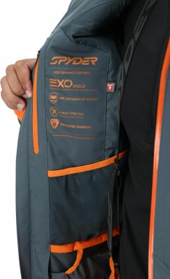 Spyder Leader Skijacke mit Kapuze Spyder Leader Skijacke mit Kapuze