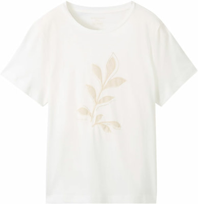Tom Tailor TOM TAILOR Crew Neck Print Női póló