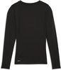 Schwarzes Langarmshirt mit DRYCELL-Technologie.