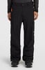 Schwarze Cargohose mit orangefarbenen Details und O'Neill-Logo am Bein.