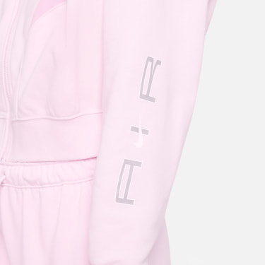 Air Oversized Fleece Hoodie mit Fullzip