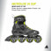 Macroblade 84 Boa Inlineskate Mondopoint-Gr.