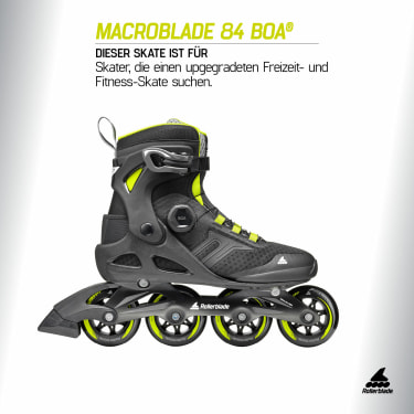 Macroblade 84 Boa Inlineskate Mondopoint-Gr.