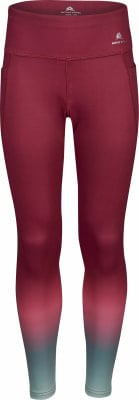 Damen-Leggings mit hohem Bund und Farbverlauf bis zur Wade. Damen-Leggings mit hohem Bund und Farbverlauf bis zur Wade.