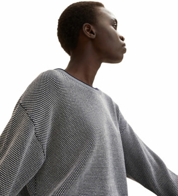 Tom Tailor Knit W.Structure női pulóver
