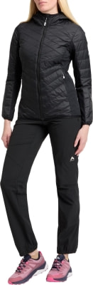 McKINLEY Sierre HYB JKT W Primaloftjacke Silber PFC-Free, 100%Polyamid