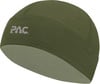Grüne Mütze mit PAC-Logo.