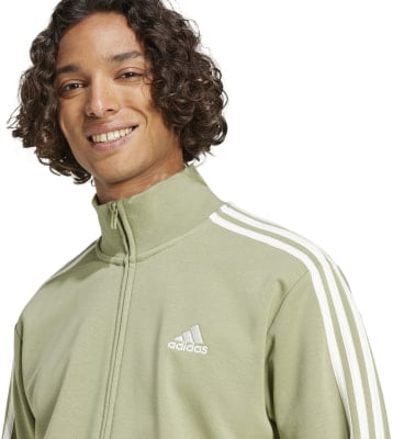 adidas Basic 3-Streifen French Terry Trainingsanzug
