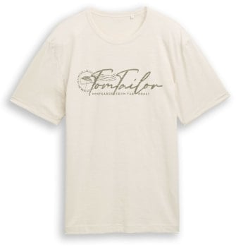 Tom Tailor Printed T-Shirt férfi póló