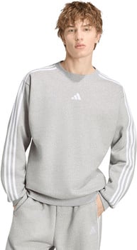 adidas Essentials 3-Streifen Fleece Pullover