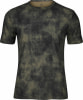 Herren-T-Shirt mit kurzen Ärmeln und Camouflage-Muster.