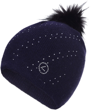 Luhta Dám. čiapka s brmbolcom, Nahkurila L7 Faux Raccoon Fur