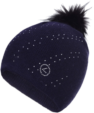 Dám. čiapka s brmbolcom, Nahkurila L7 Faux Raccoon Fur