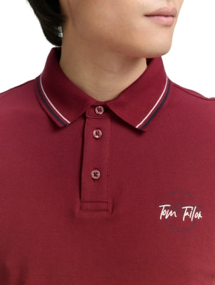 Tom Tailor Detailed Polo férfi póló
