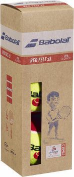 Babolat Red Felt X3 Tennisbälle