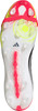 Adidas Fußballschuhsohle mit pinkem 'POWER SPIKE'-Element.