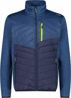 Man Hybrid Jacket ffi. fleece kabát Knit Tech