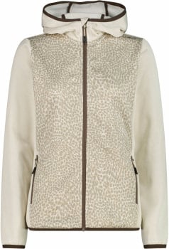 CMP Jacket Fix Hood Strickjacke Knit Tech