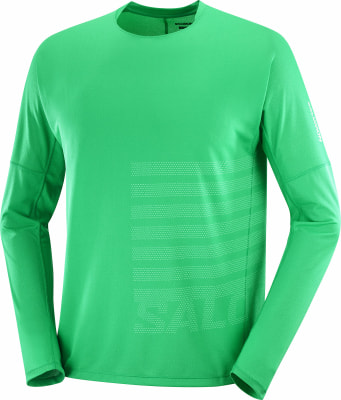Salomon Sense Aero Graphic langarm Laufshirt