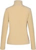 Damen-Pullover in Beige mit Rippstrick und Rollkragen.