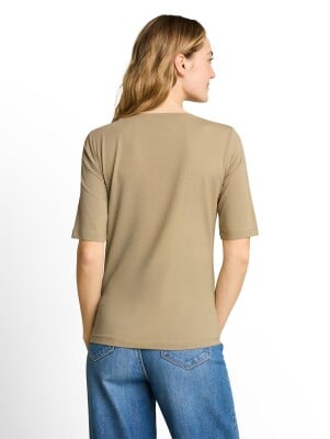 Tom Tailor Crew Neck Woman Print női póló