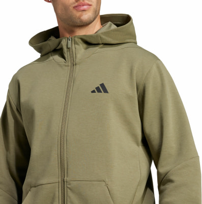 adidas D4T FULL ZIP H tréninková mikina