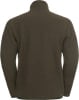 Grüne Herrenjacke mit langen Ärmeln und hohem Kragen.