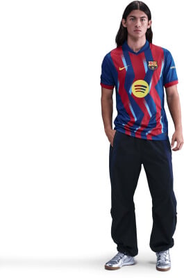 Nike FCB M Nk Df Jsy SS Fantrikot Nike FCB M Nk Df Jsy SS Fantrikot