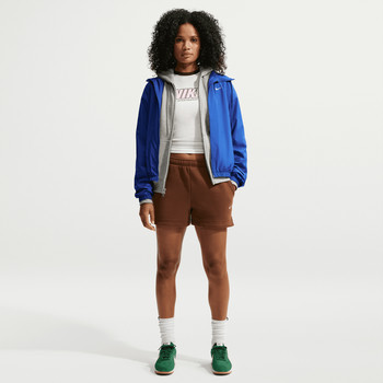 Nike Studio Fleece Mid-Rise 4"inch Shorts