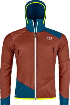 Ortovox Swisswool Col Becchei Hybridjacke mit Kapuze
