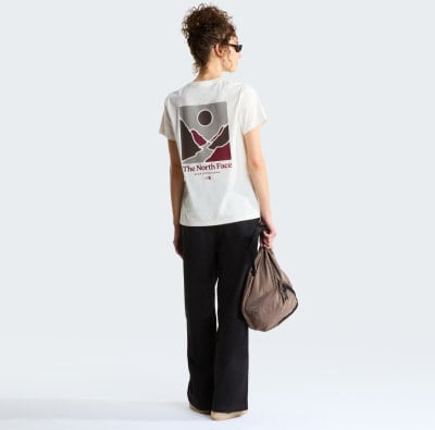 The North Face THE NORTH FACE W Monte REG SS TEE Shirt 60%Baumwolle, 40% PES The North Face THE NORTH FACE W Monte REG SS TEE Shirt 60%Baumwolle, 40% PES