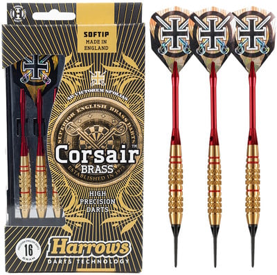 Harrows Corsair 3er-Set Soft Dartpfeile Harrows Corsair 3er-Set Soft Dartpfeile