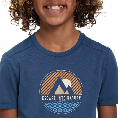 McKINLEY Ellis III SS B T-Shirt 65%PES, 35%Baumwolle