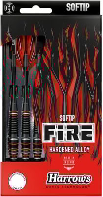 Harrows Fire High Grade Alloy 3er-Set Soft Dartpfeile