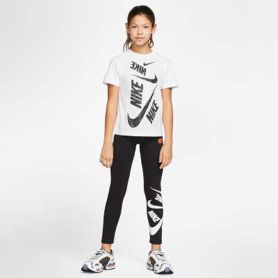 Nike Nsw Tee Dptl Swoosh lány póló