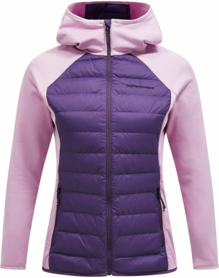 Peak Performance Echtdaunen Hybridjacke mit Kapuze