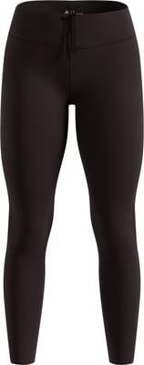Damen-Leggings in Schwarz mit hohem Bund und Kordelzug. Damen-Leggings in Schwarz mit hohem Bund und Kordelzug.