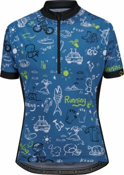 Nakamura Heli B Radtrikot mit Halfzipp