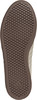 Braune Adidas Sneaker Sohle mit Kreisprofil und Logo.