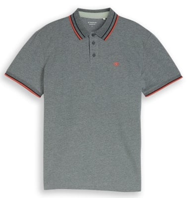 Tom Tailor Printed férfi galléros póló