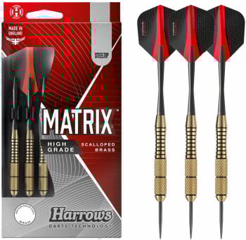 Harrows Matrix 3er-Set Steel Dartpfeile