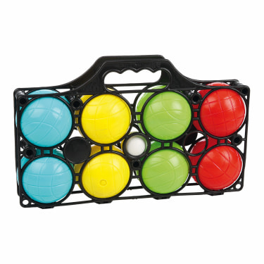 Boccia készlet 8 golyó, 4 szín
