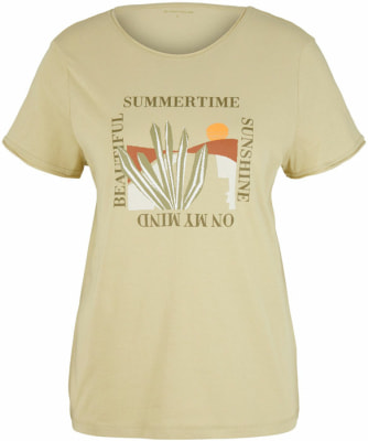 Tom Tailor Crewneck női póló rövid ujjú Tom Tailor Crewneck női póló rövid ujjú