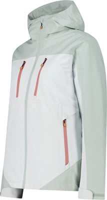 Damenjacke von CMP mit Kapuze und farbigen Reißverschlussdetails. Damenjacke von CMP mit Kapuze und farbigen Reißverschlussdetails.