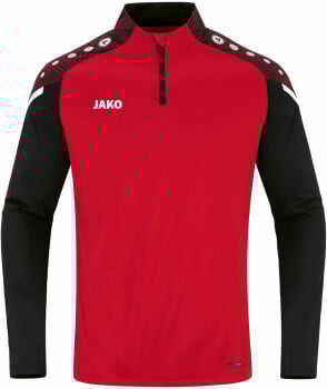 Jako Performance Langarmshirt mit Halfzip