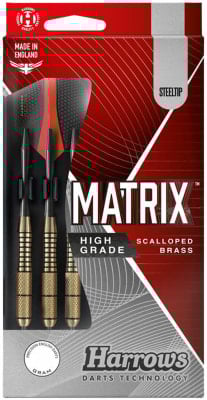 Harrows Matrix 3er-Set Steel Dartpfeile